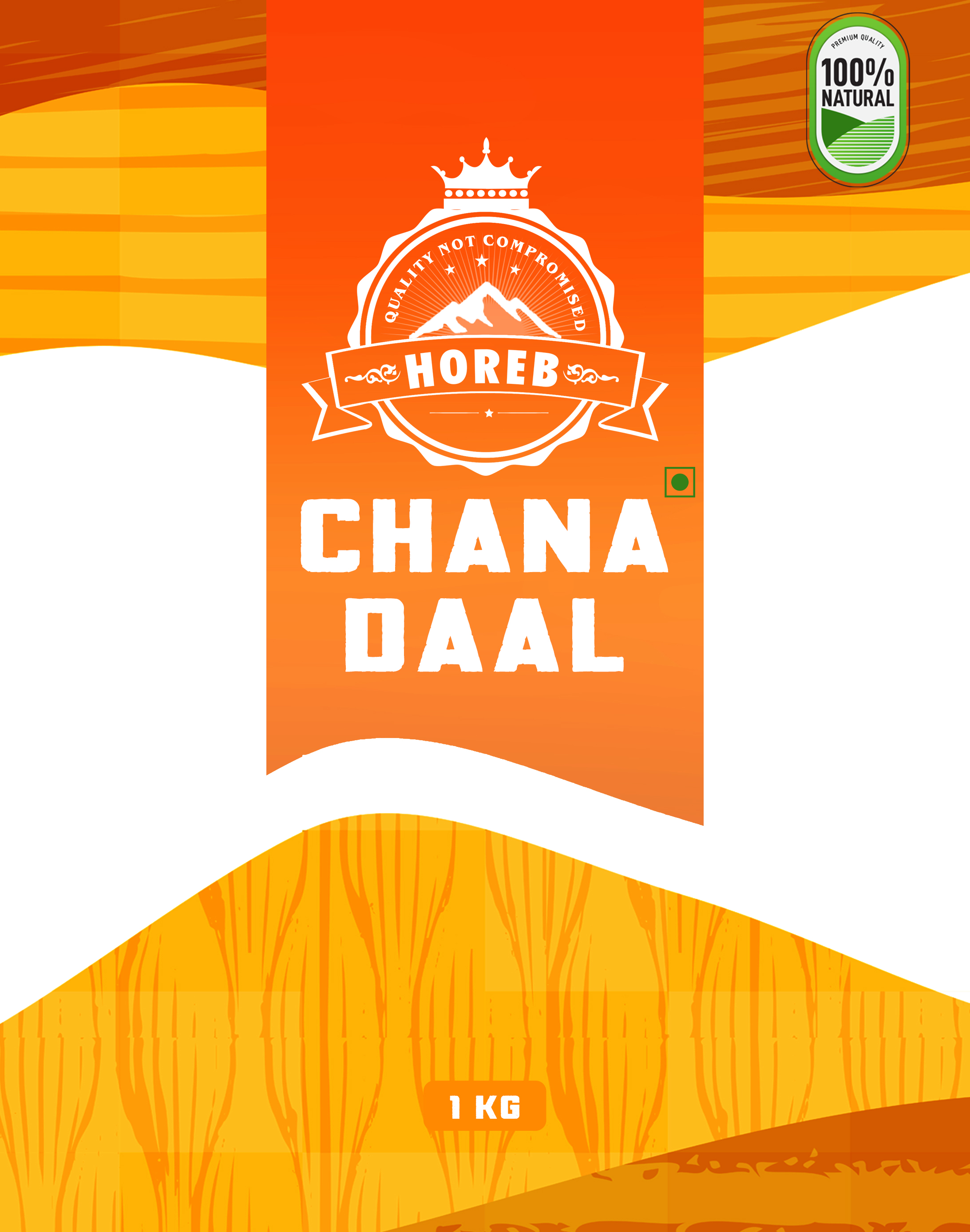 Chana Dal - Front